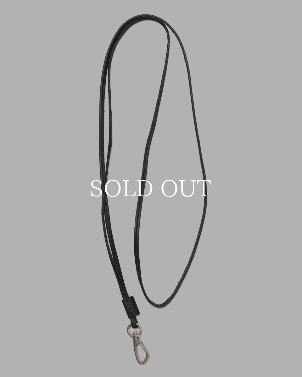 画像1: hobo  STRAP KEY RING LONG COW LEATHER (1)