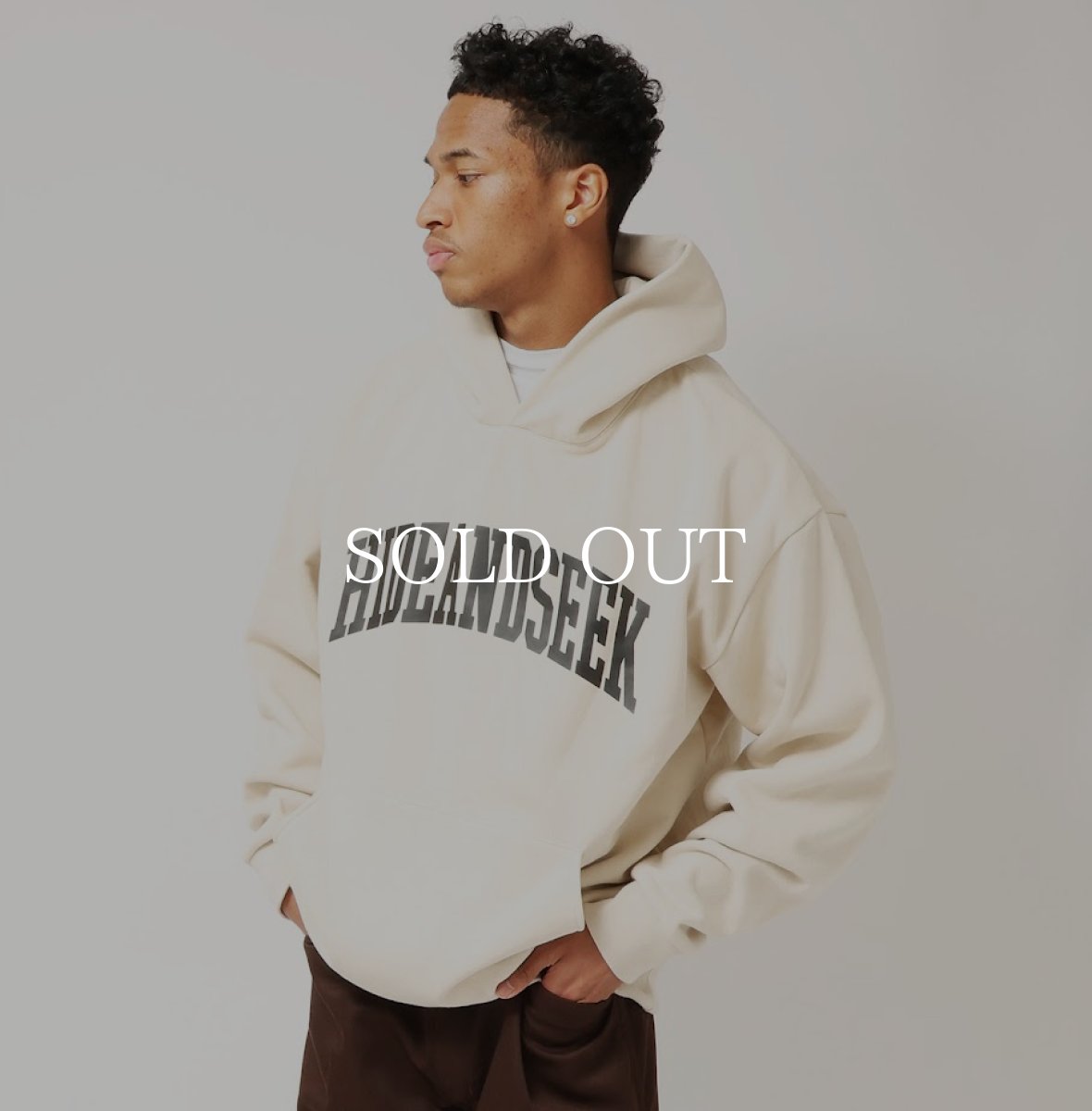 画像4: HideandSeek  College Hooded Sweat Shirt (4)