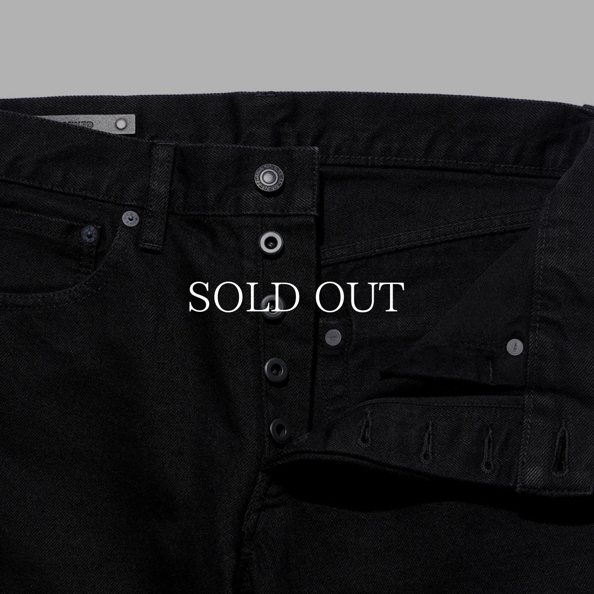 画像3: MINEDENIM  105 Standard Straight OWS (BLK) (3)