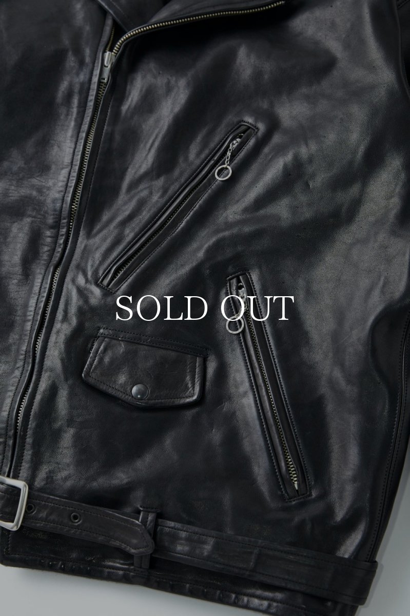 画像5: OLD JOE   PATINA HORSE-HIDE PERFECTO JACKET (5)