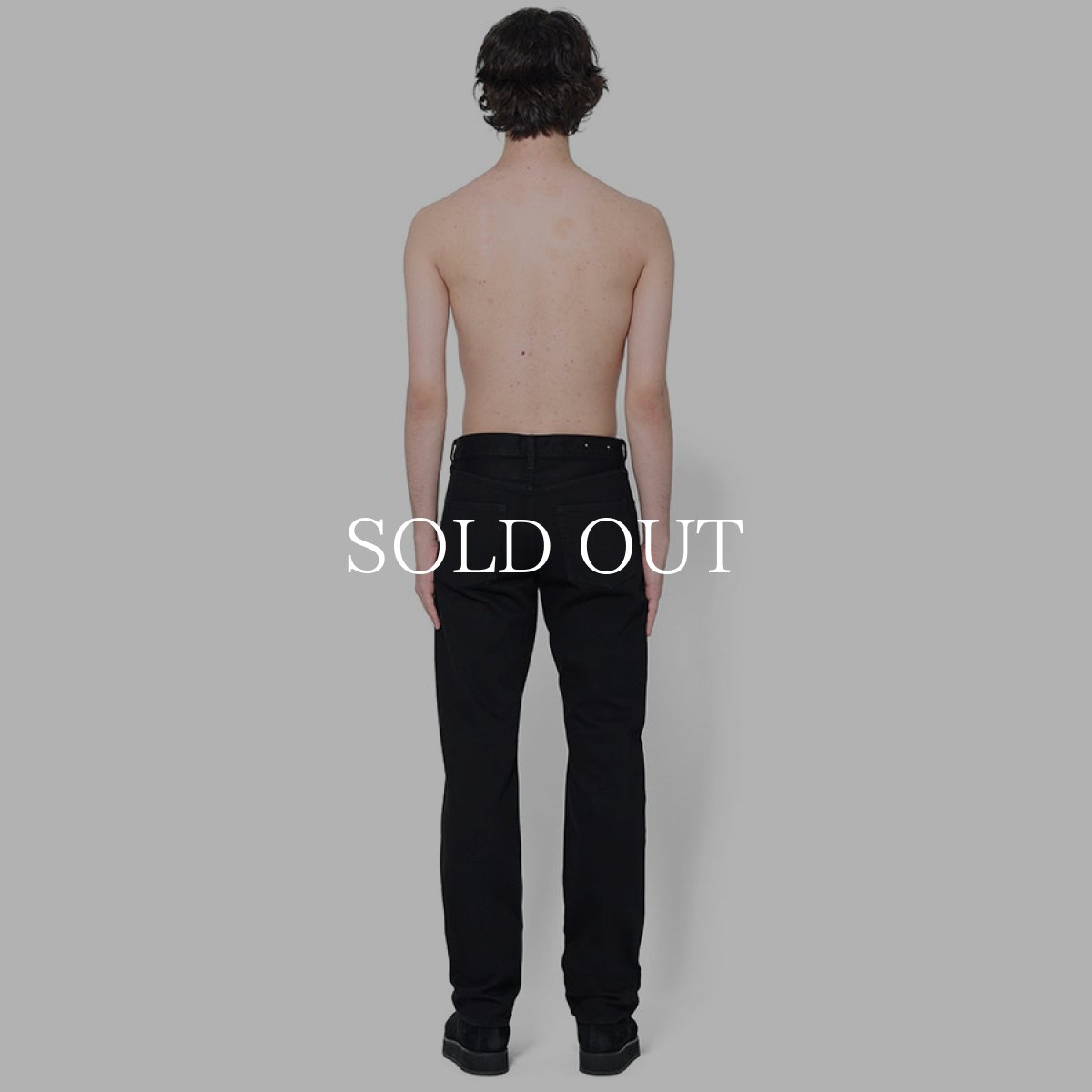 画像8: MINEDENIM  105 Standard Straight OWS (BLK) (8)