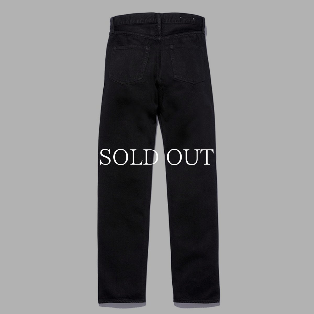 画像2: MINEDENIM  105 Standard Straight OWS (BLK) (2)