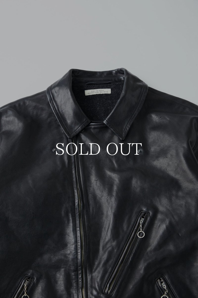 画像4: OLD JOE   PATINA HORSE-HIDE PERFECTO JACKET (4)