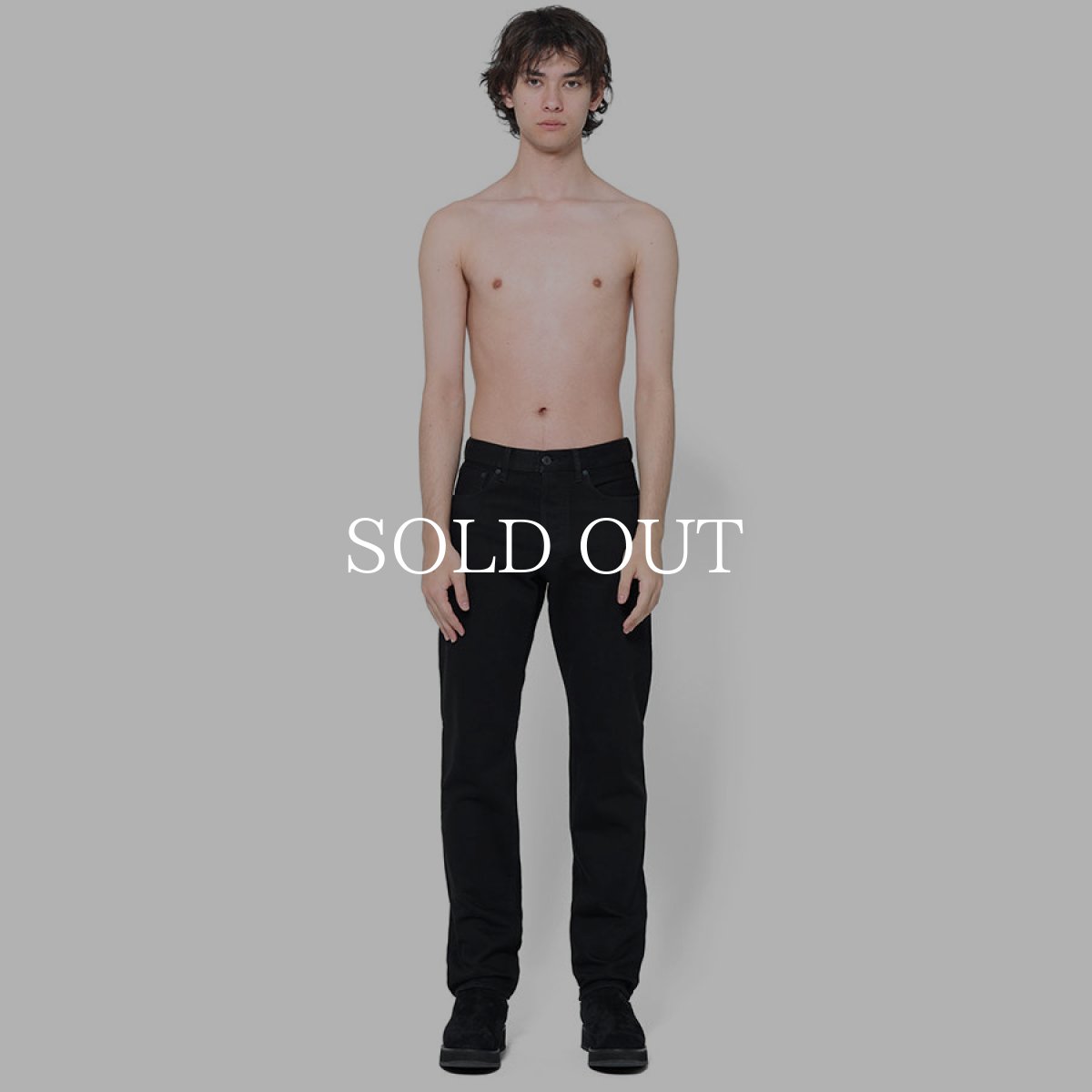 画像7: MINEDENIM  105 Standard Straight OWS (BLK) (7)