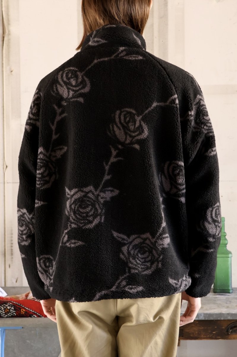 画像9: LFYT  ROSE ALLOVER PATTERNED FLEECE JACKET (9)