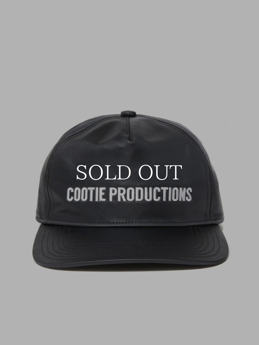 画像1: COOTIE   Damp Coated Satin 5 Panel Cap (1)