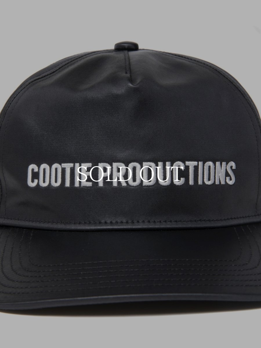 画像2: COOTIE   Damp Coated Satin 5 Panel Cap (2)