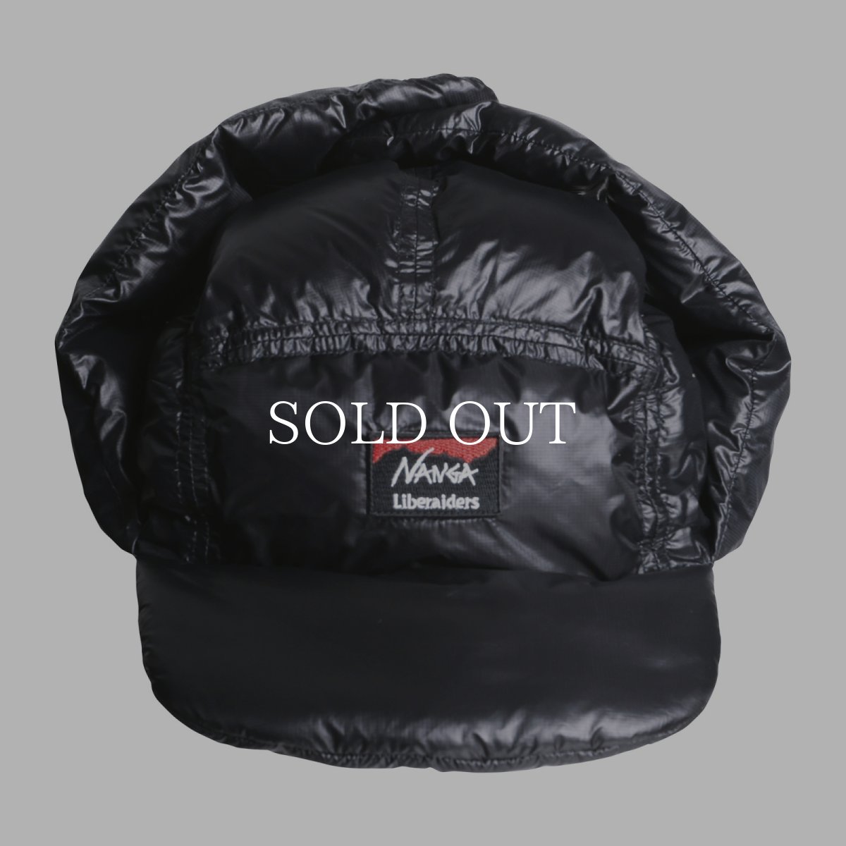 画像2: Liberaiders  NANGA × LIBERAIDERS RIPSTOP NYLON DOWN CAP (2)