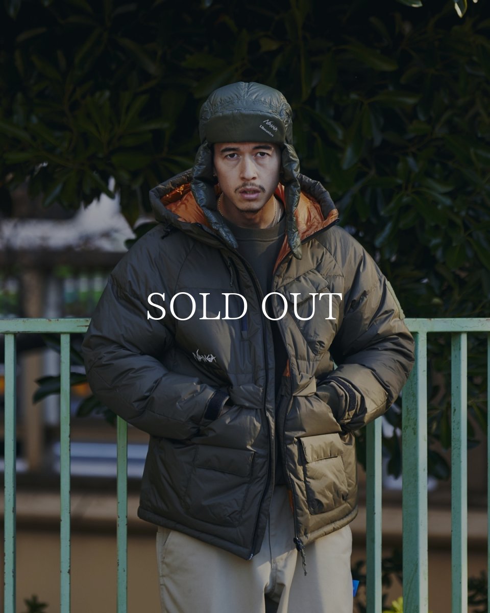 画像18: Liberaiders  NANGA × LIBERAIDERS RIPSTOP NYLON DOWN CAP (18)