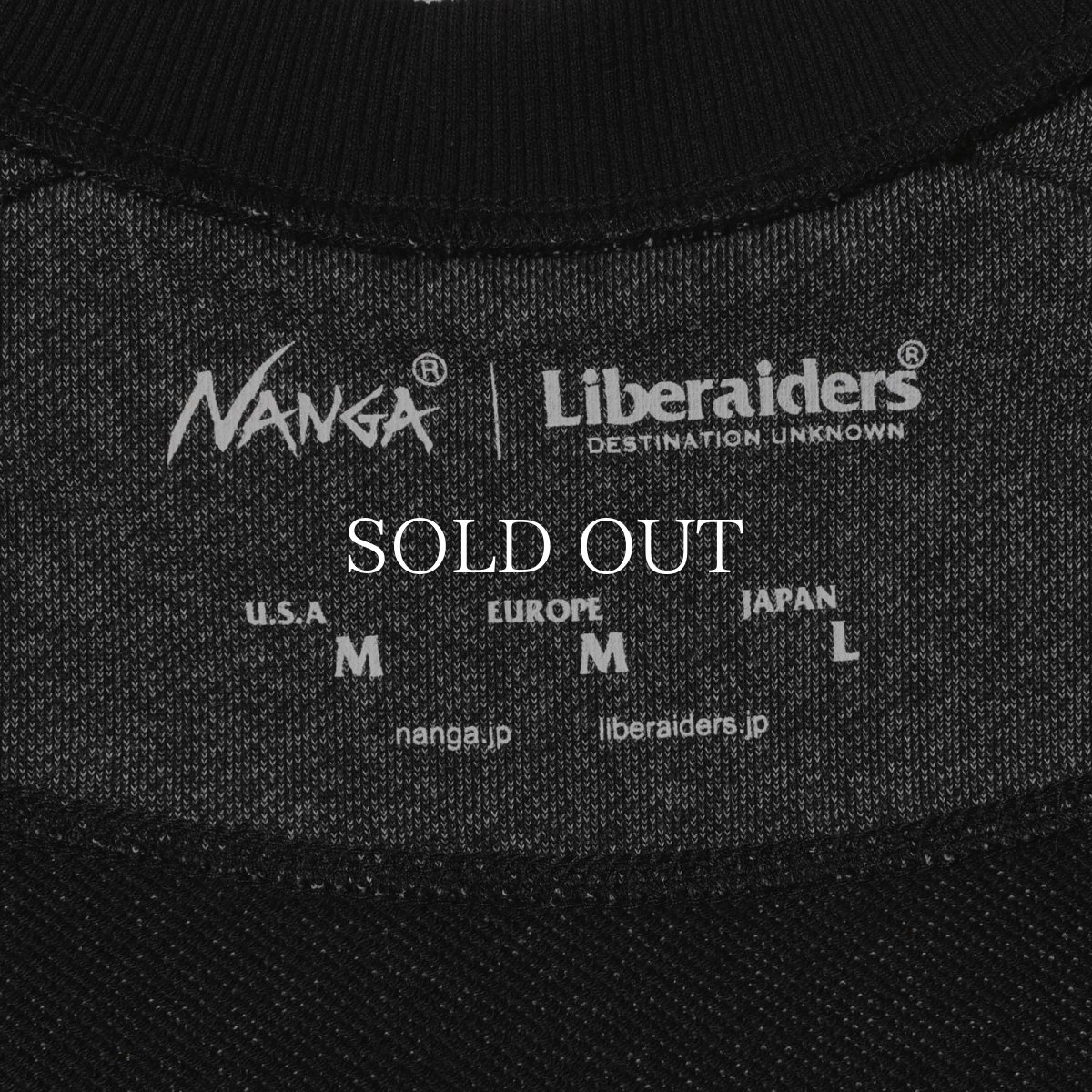 画像3: Liberaiders  NANGA × LIBERAIDERS ECO HYBRID SWEATSHIRT (3)