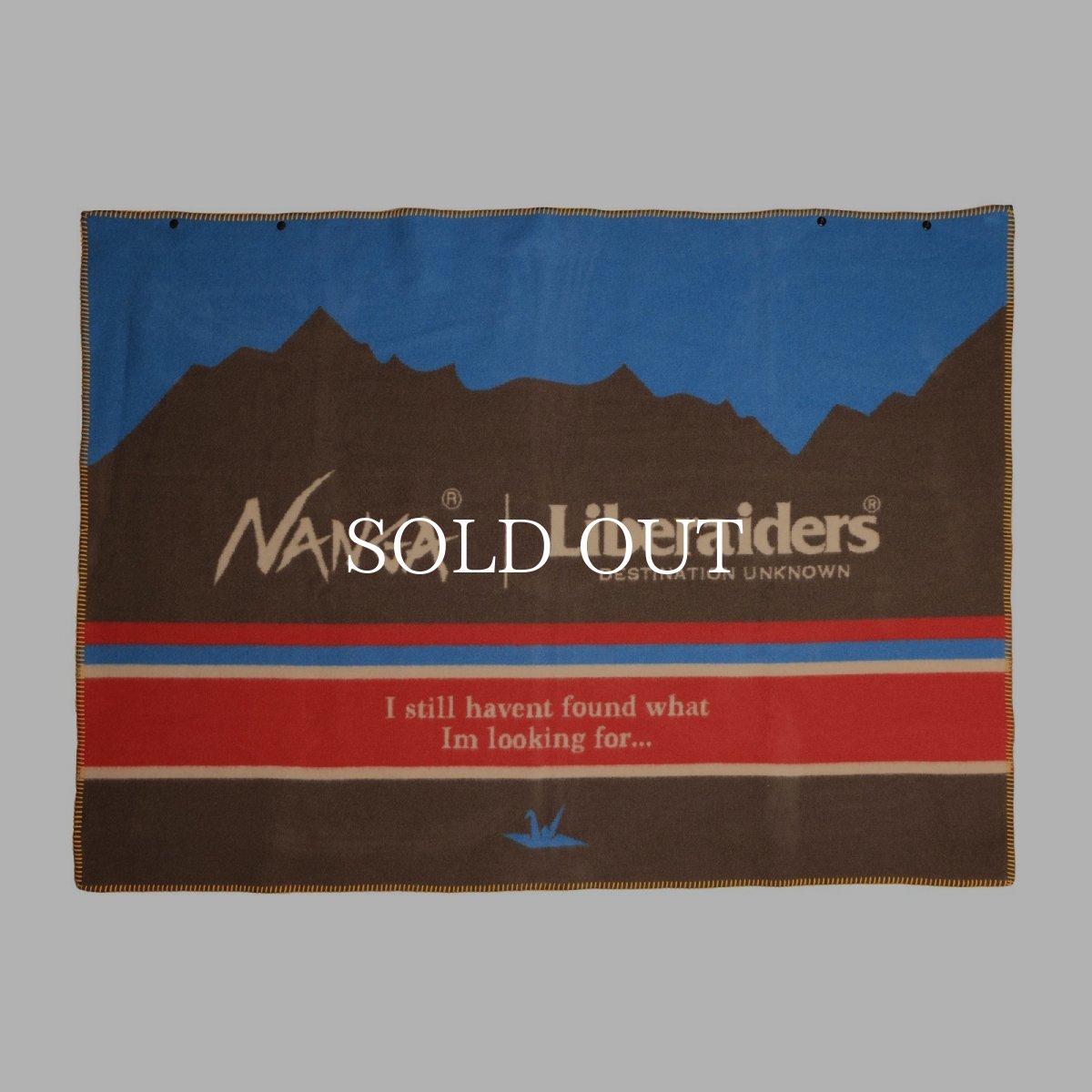 画像1: Liberaiders  NANGA × LIBERAIDERS MOUNTAIN BLANKET (1)