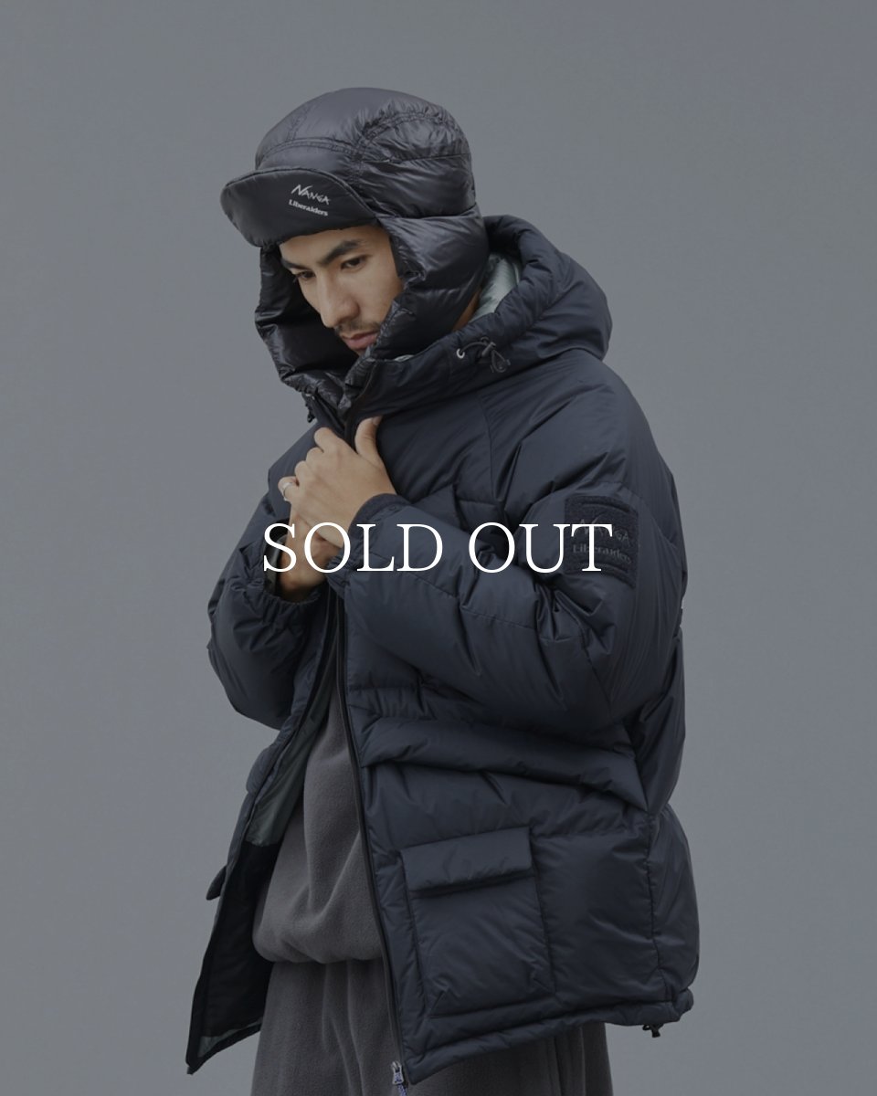 画像15: Liberaiders  NANGA × LIBERAIDERS RIPSTOP NYLON DOWN CAP (15)