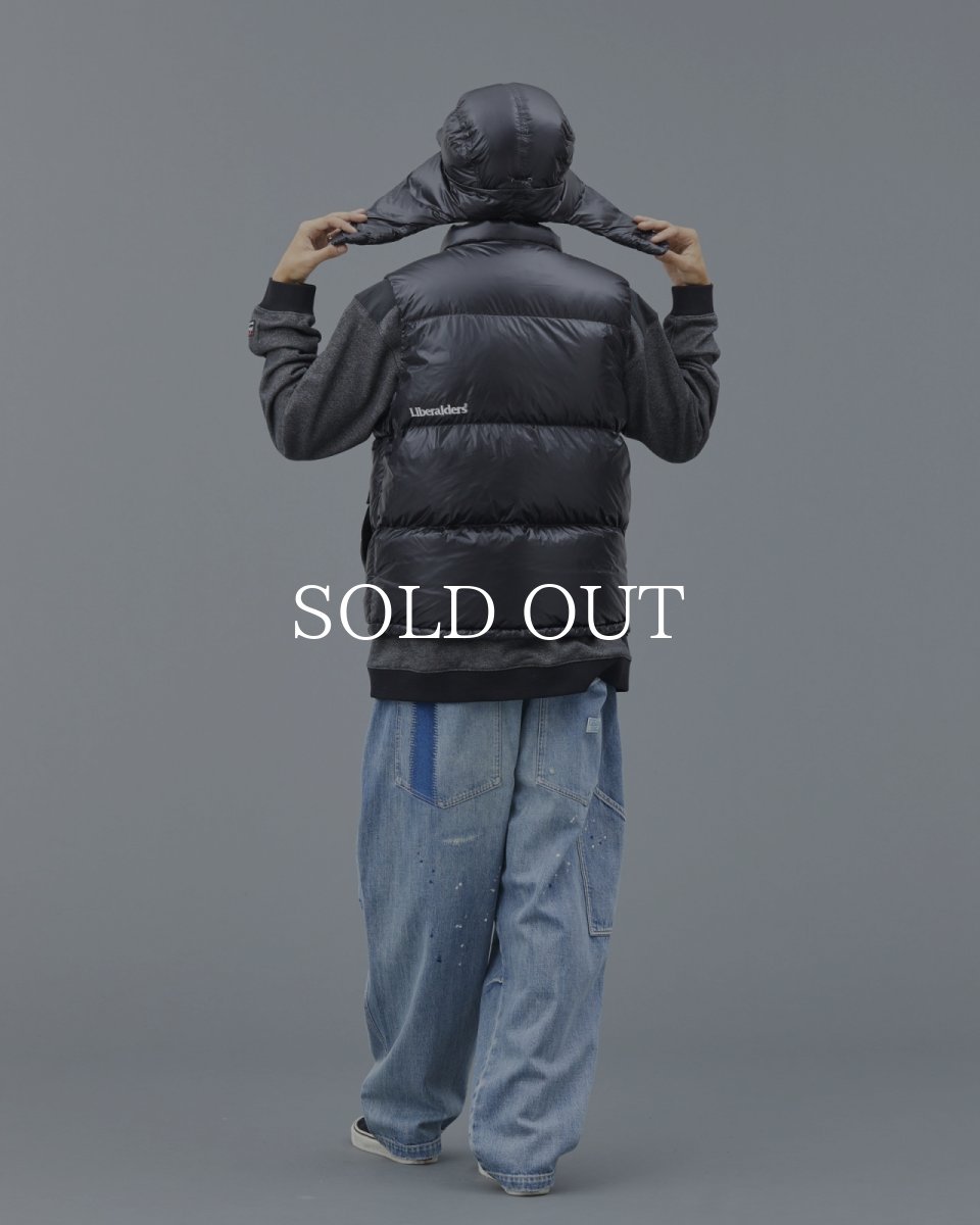 画像14: Liberaiders  NANGA × LIBERAIDERS RIPSTOP NYLON DOWN VEST (14)