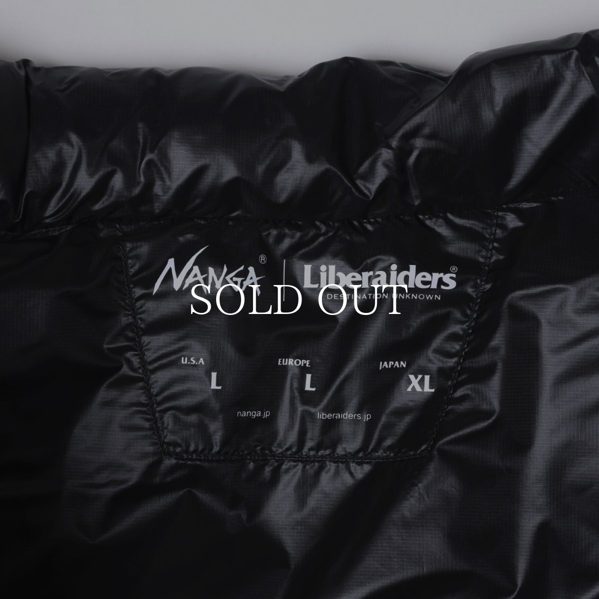 画像8: Liberaiders  NANGA × LIBERAIDERS RIPSTOP NYLON DOWN VEST (8)