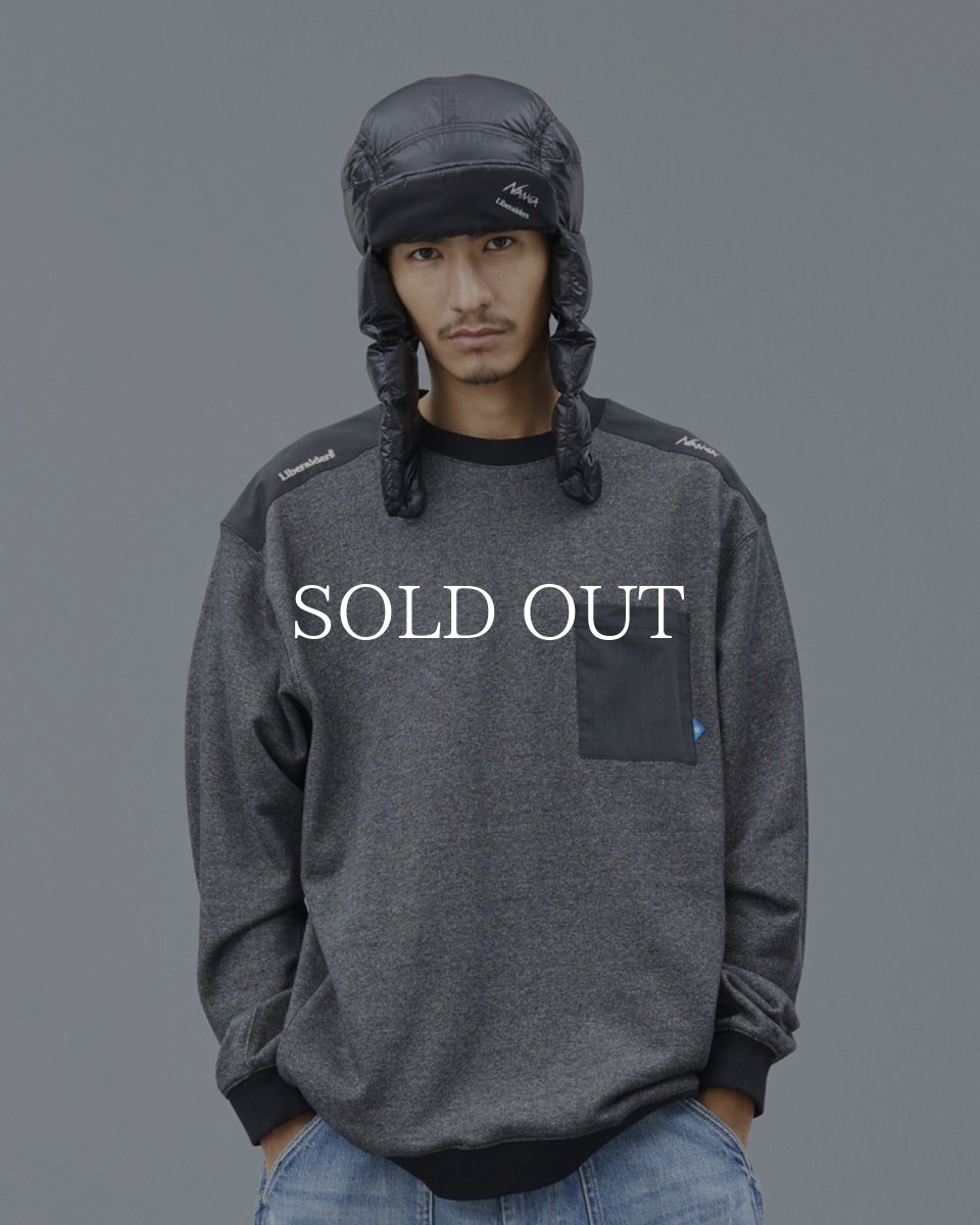 画像13: Liberaiders  NANGA × LIBERAIDERS ECO HYBRID SWEATSHIRT (13)