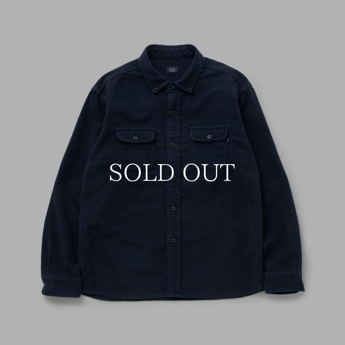 画像9: RATS  MOLESKIN B.D SHIRT (9)
