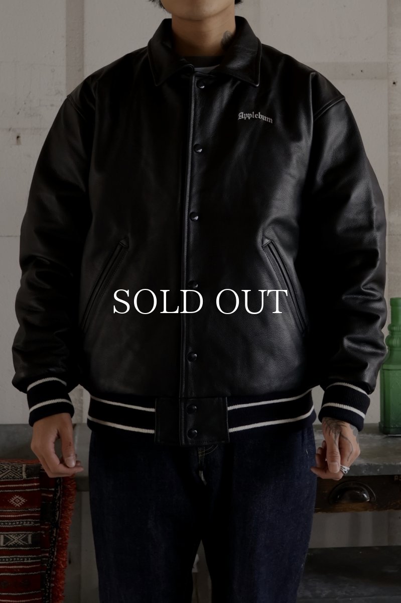 画像14: APPLEBUM  All Leather Stadium Jacket (14)