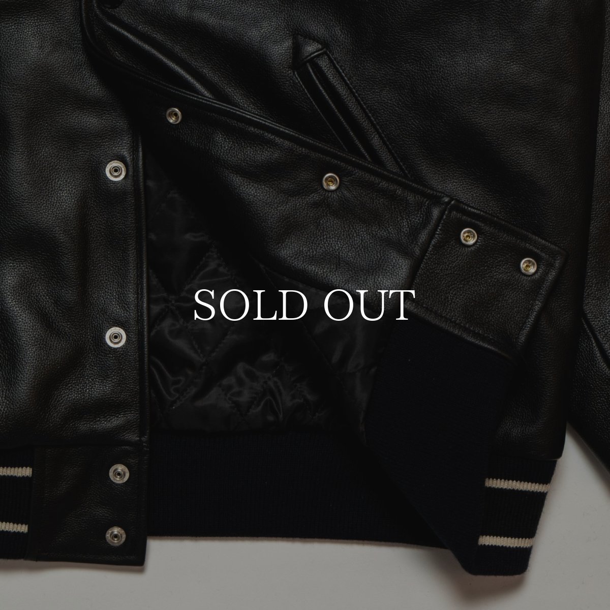 画像7: APPLEBUM  All Leather Stadium Jacket (7)