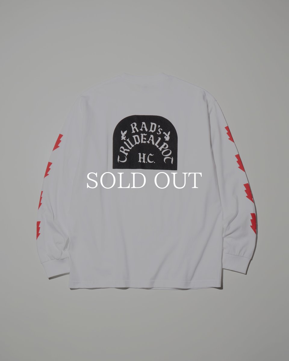 画像4: RADIALL  TOMBSTONE - CREW NECK T-SHIRT L/S (4)