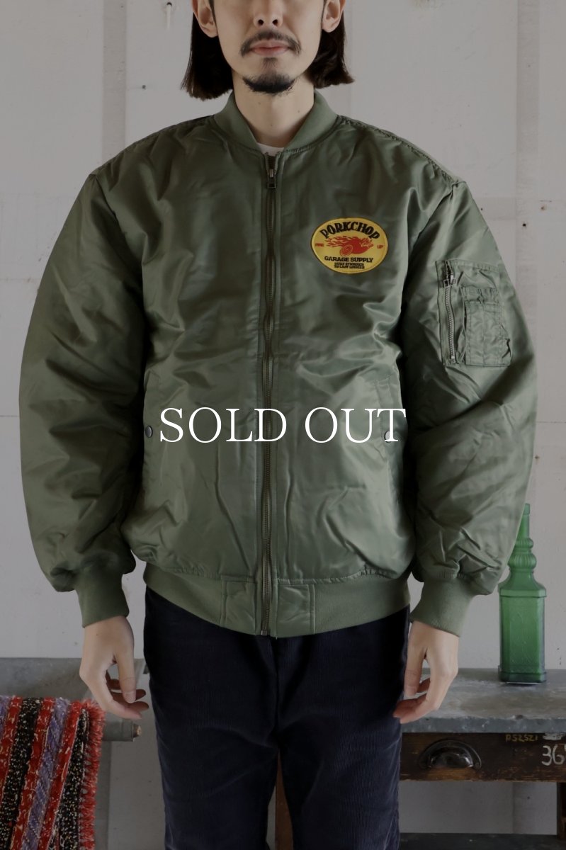 画像19: PORKCHOP GARAGE SUPPLY  FIRE UP MA-1 JACKET (19)