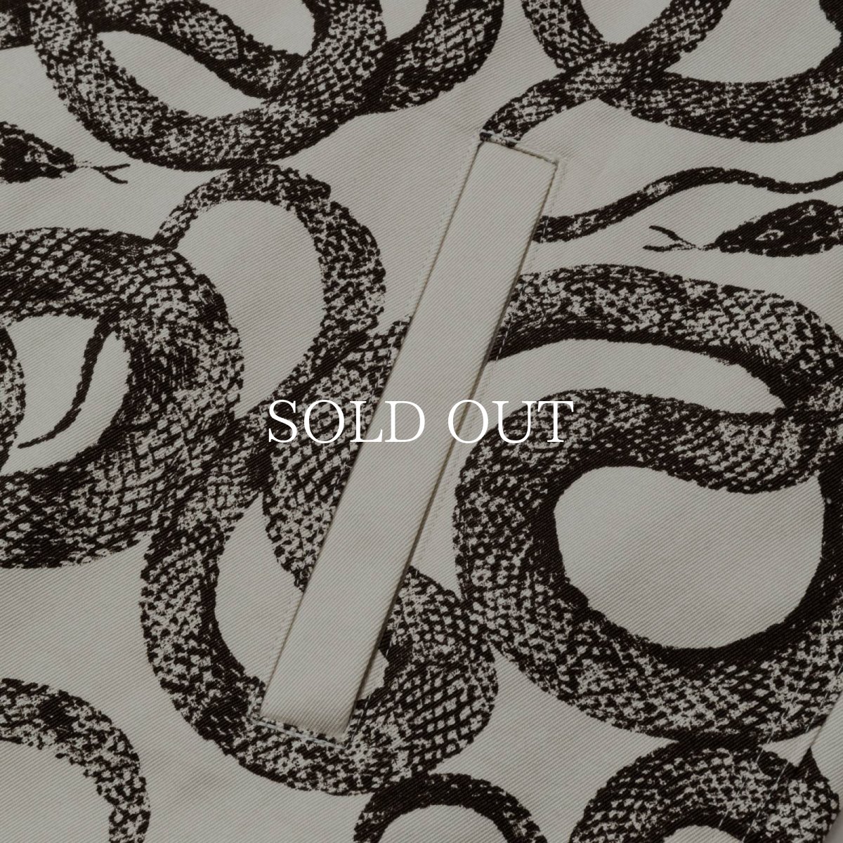 画像6: CALEE  WEST POINT SWING TOP <SNAKE PATTERN> (6)