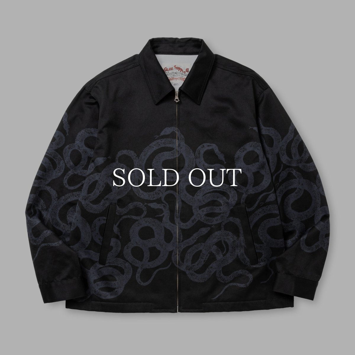 画像1: CALEE  WEST POINT SWING TOP <SNAKE PATTERN> (1)