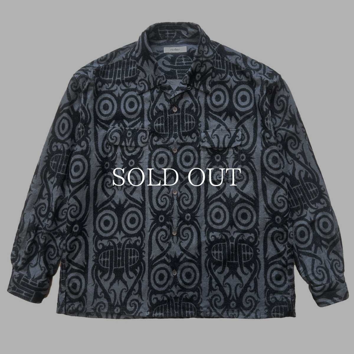 画像2: exodus  BORNEO FLANNEL L/S SHIRT (2)
