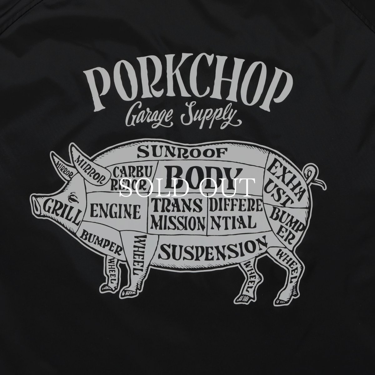 画像4: PORKCHOP GARAGE SUPPLY  BOA COACH JKT 24 (4)