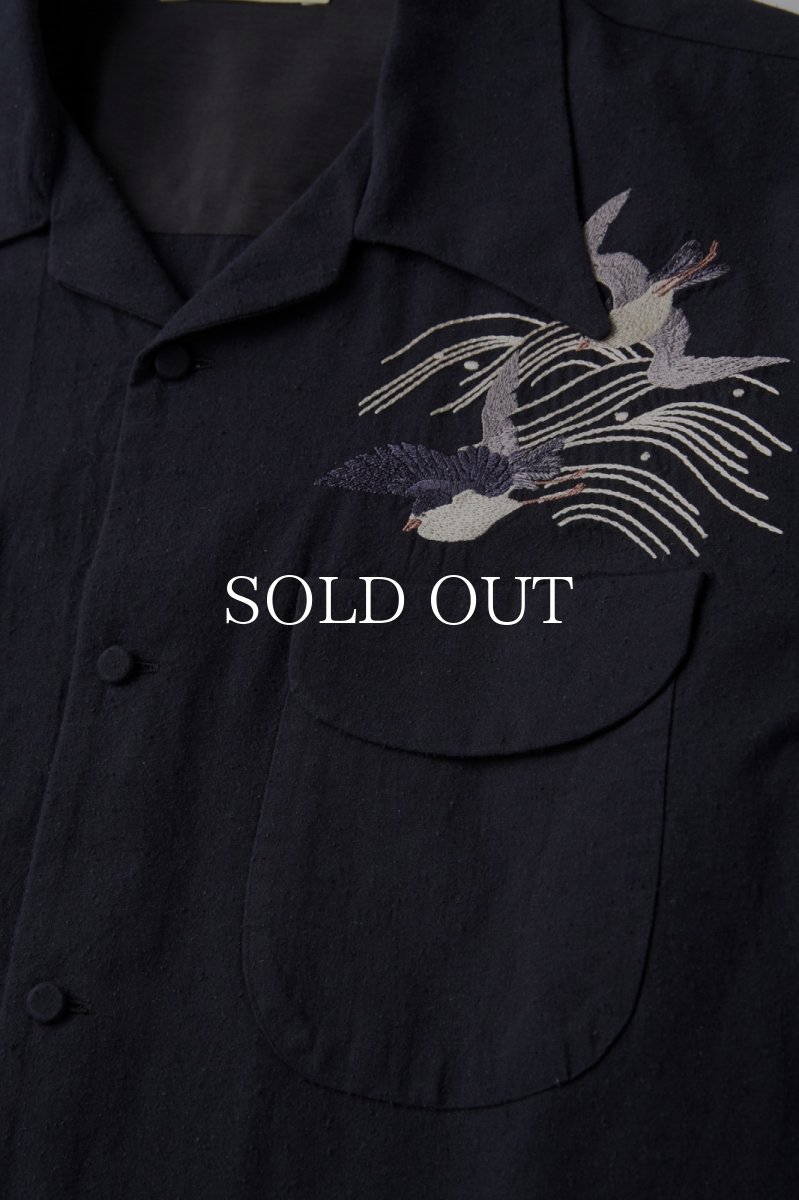 画像10: OLD JOE   SWALLOW COLLAR NASSOU SHIRTS (EMBROIDERY) (10)