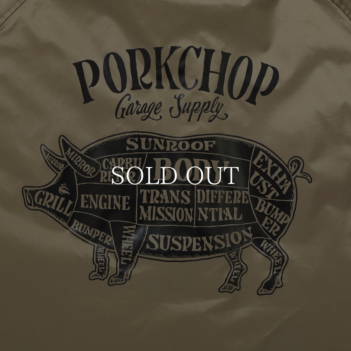 画像9: PORKCHOP GARAGE SUPPLY  BOA COACH JKT 24 (9)