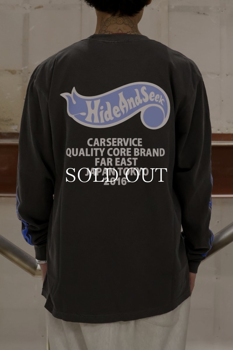 画像10: HideandSeek  HIDEANDSEEK×CarService L/S Tee-1 (10)