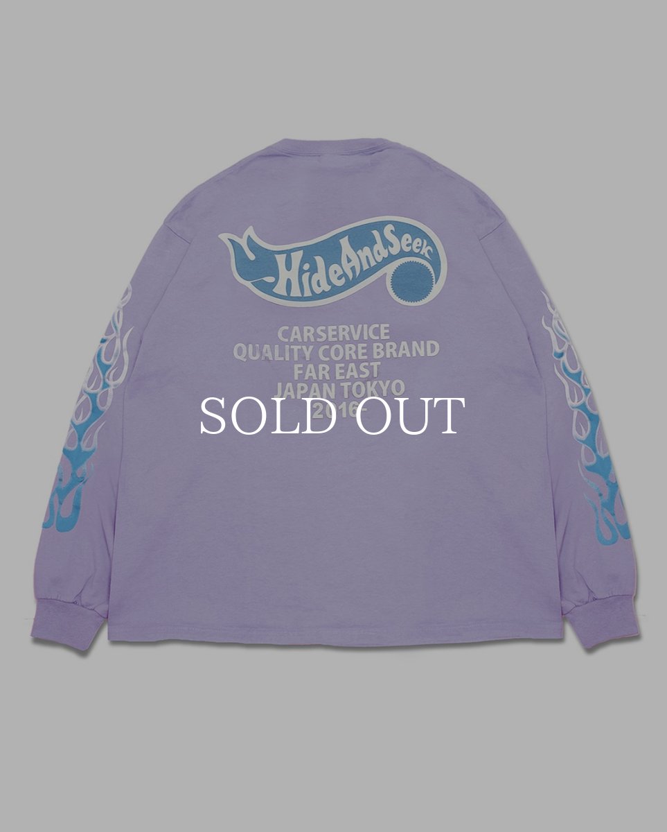 画像5: HideandSeek  HIDEANDSEEK×CarService L/S Tee-1 (5)