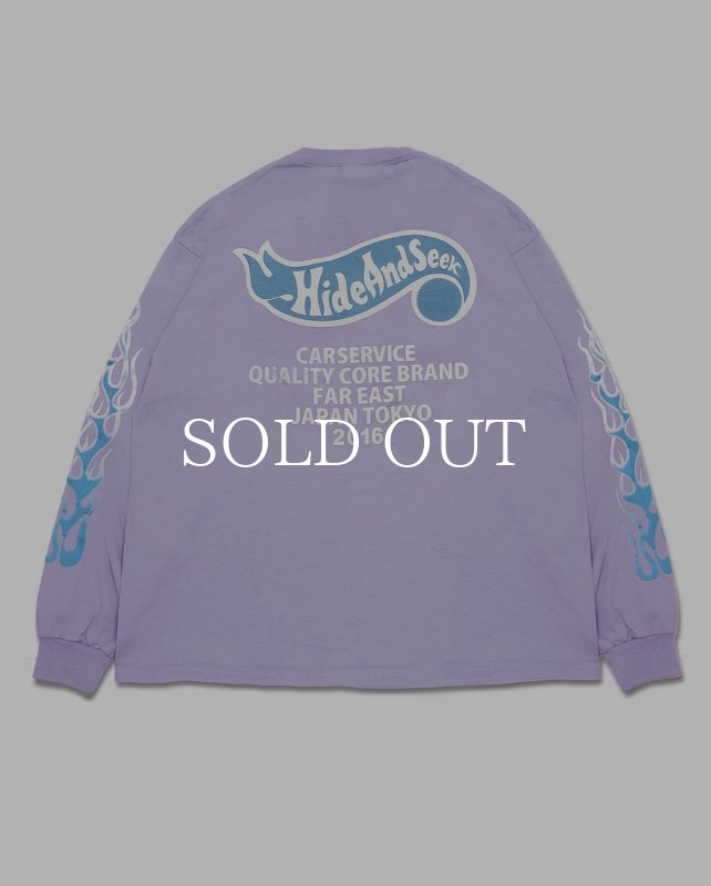 HideandSeek HIDEANDSEEK×CarService L/S Tee-1 HSCS-010425 公式通販