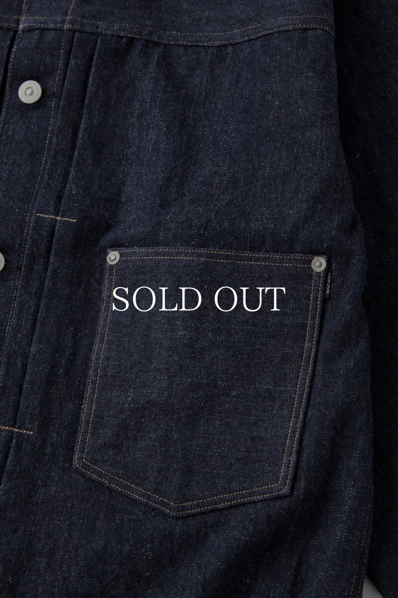 画像5: OLD JOE   RIVETED ONE POCKET JEAN JACKET (5)