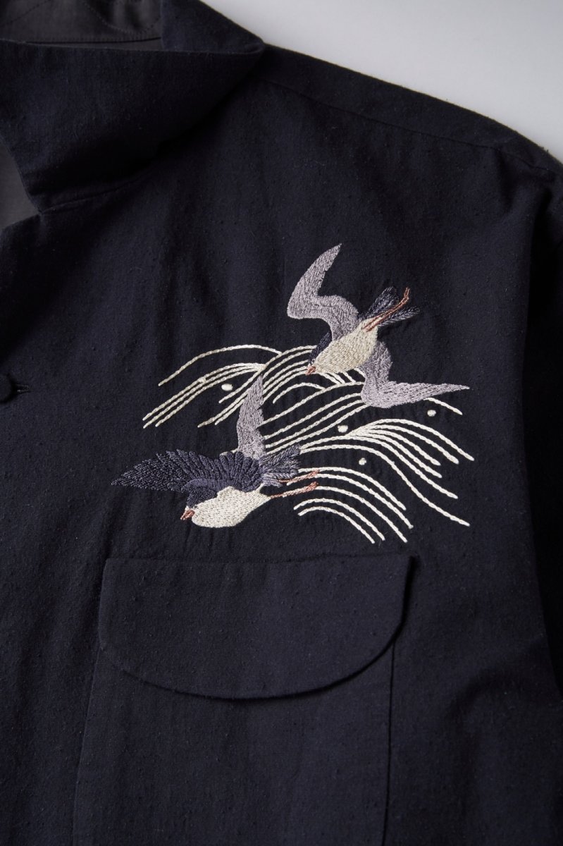 画像8: OLD JOE   SWALLOW COLLAR NASSOU SHIRTS (EMBROIDERY) (8)