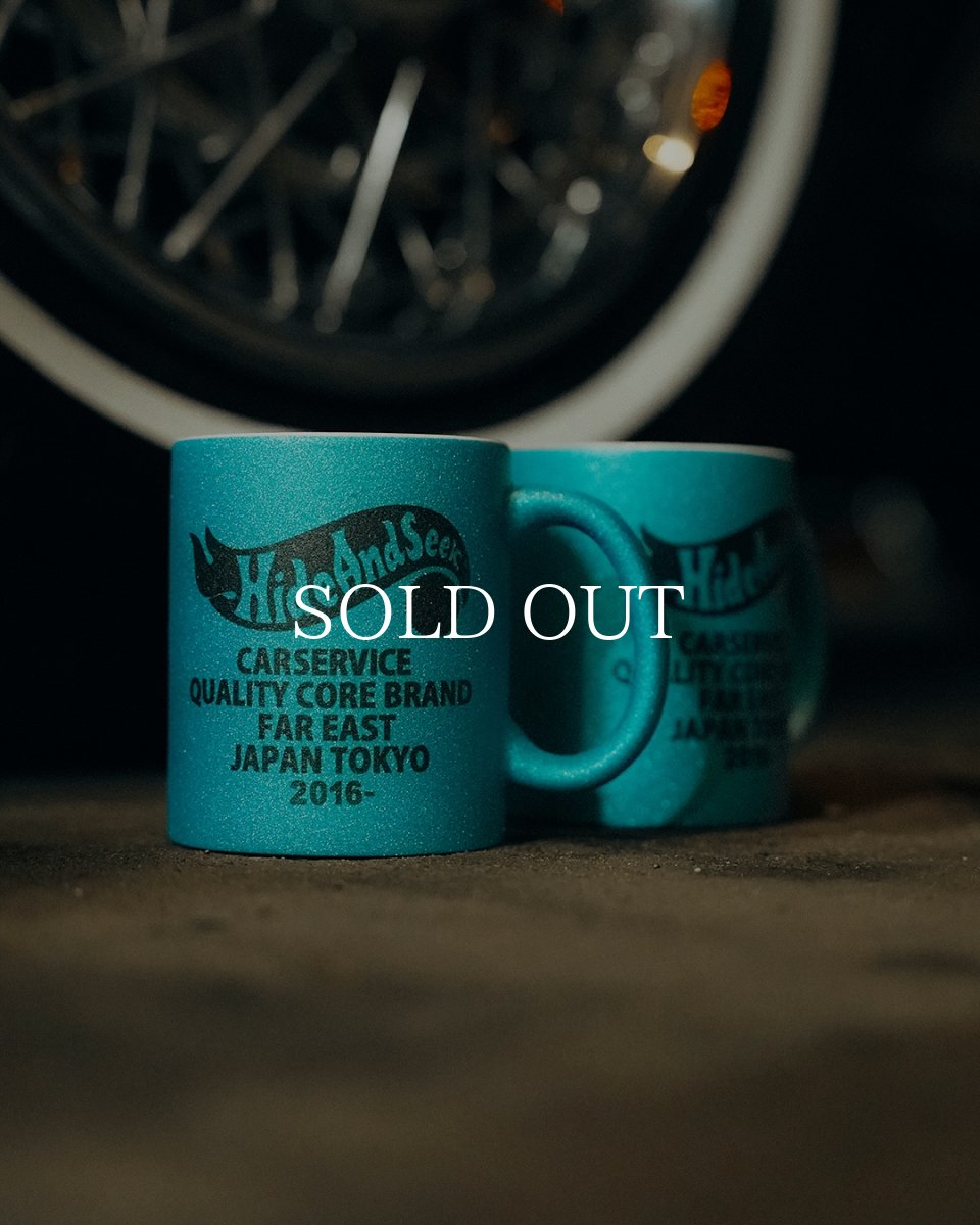 画像2: HideandSeek  HIDEANDSEEK×CarService Glitter Mug Cup (2)