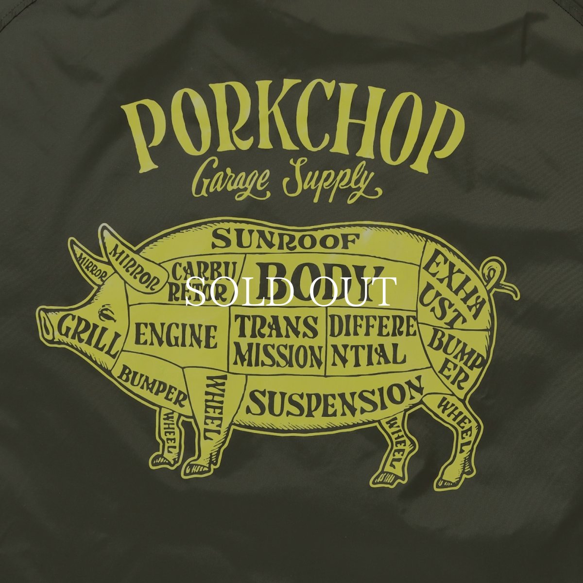 画像14: PORKCHOP GARAGE SUPPLY  BOA COACH JKT 24 (14)