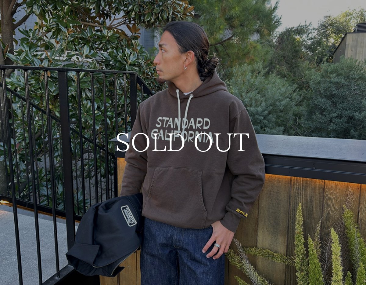 画像15: STANDARD CALIFORNIA  JEFF FOR SD LOGO HOOD SWEAT (15)