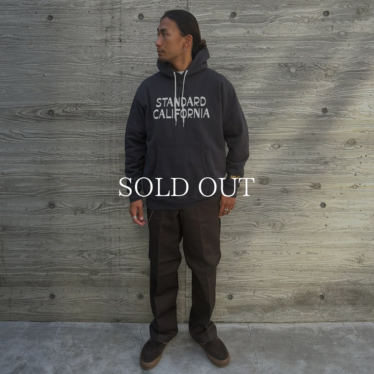 画像10: STANDARD CALIFORNIA  JEFF FOR SD LOGO HOOD SWEAT (10)