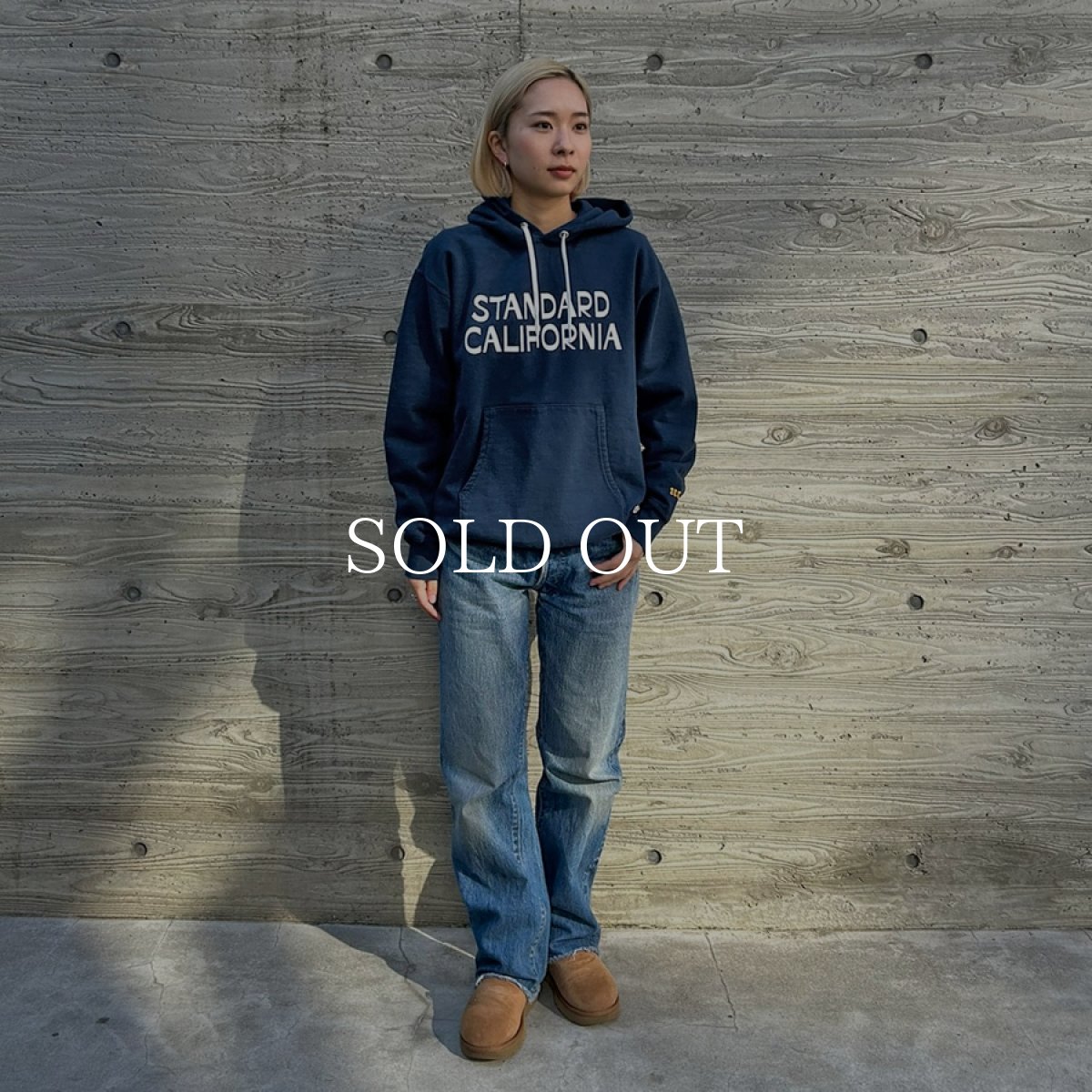 画像12: STANDARD CALIFORNIA  JEFF FOR SD LOGO HOOD SWEAT (12)