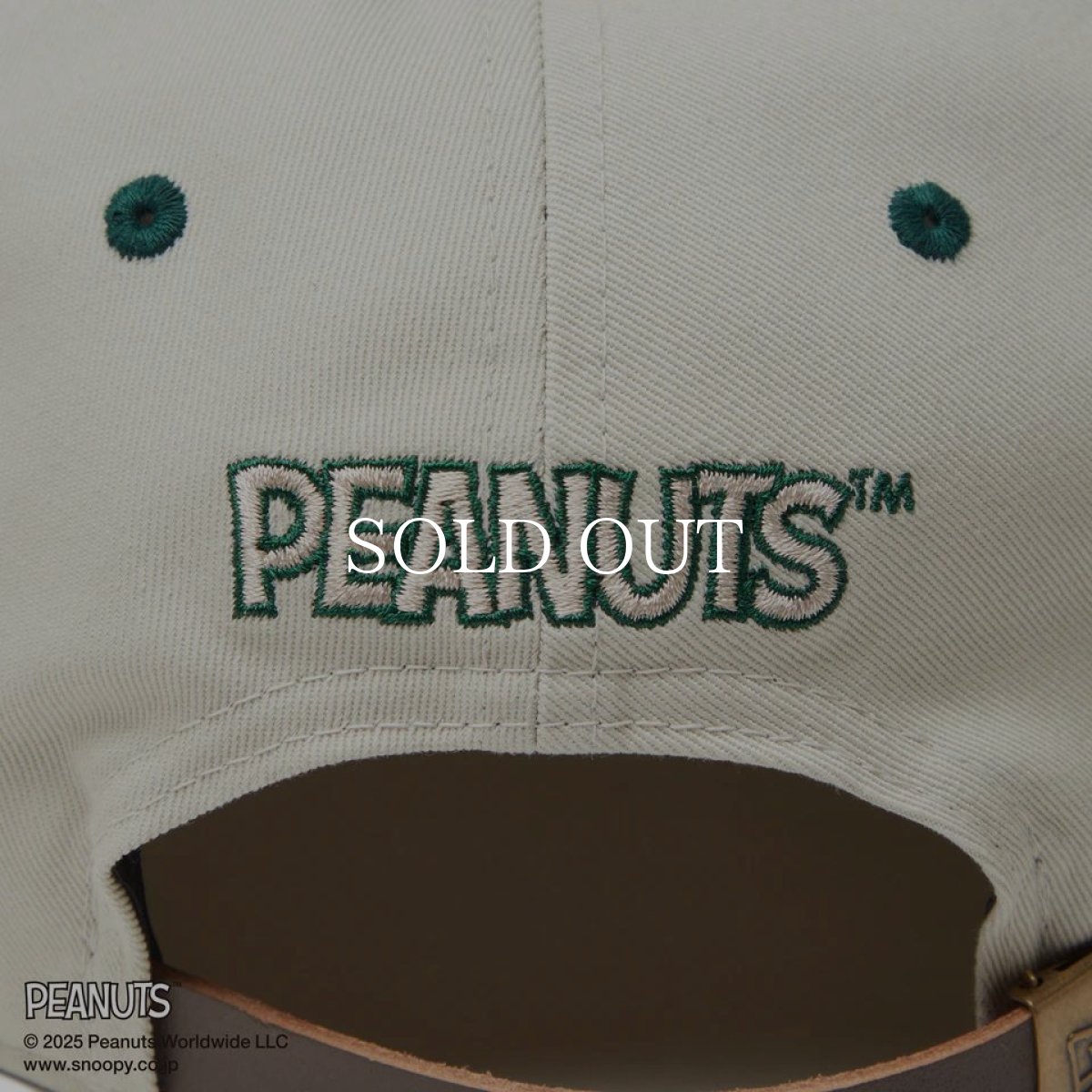 画像8: NEW ERA  RC 9FIFTY PEANUTS ピーナッツ スヌーピー ストーン ダークグリーンバイザー (8)
