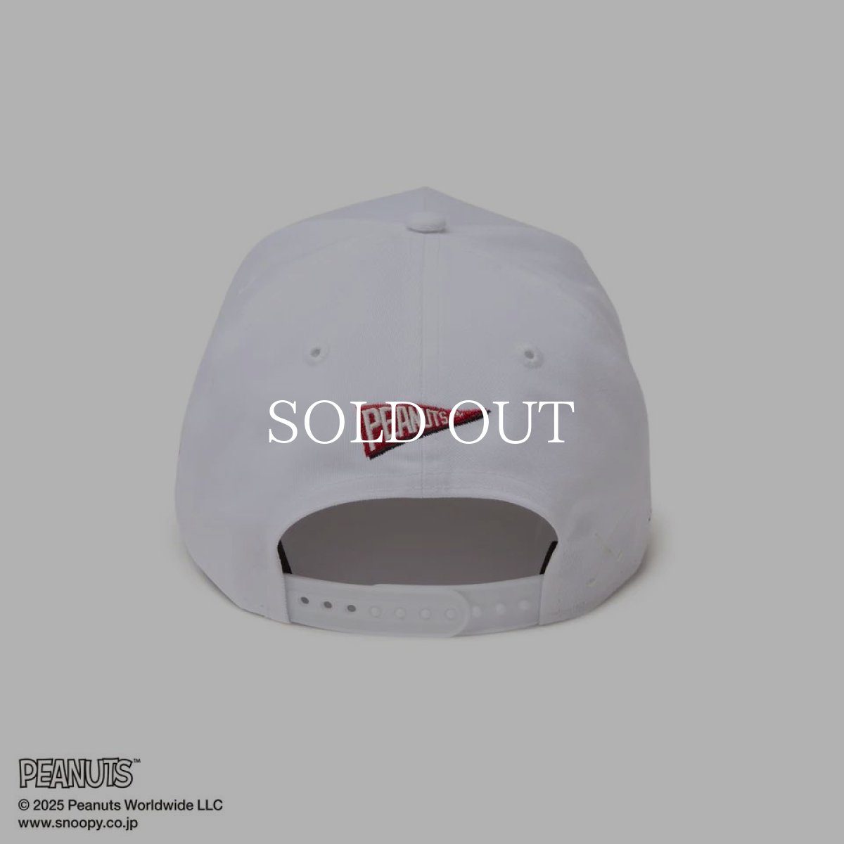 画像6: NEW ERA  【ゴルフ】 9FORTY A-Frame On Par PEANUTS ピーナッツ フロントパッチ ホワイト (6)