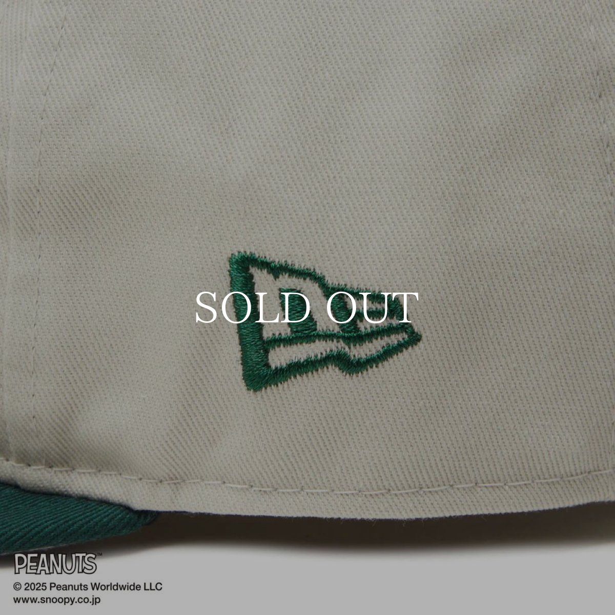 画像7: NEW ERA  RC 9FIFTY PEANUTS ピーナッツ スヌーピー ストーン ダークグリーンバイザー (7)