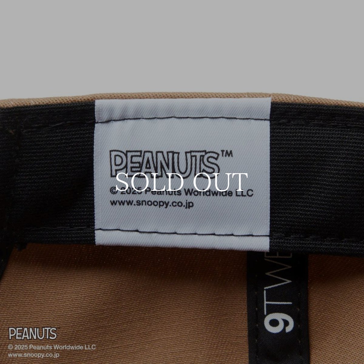 画像9: NEW ERA  【ゴルフ】 9TWENTY ロングバイザー PEANUTS ピーナッツ バイザーロゴ カーキ (9)