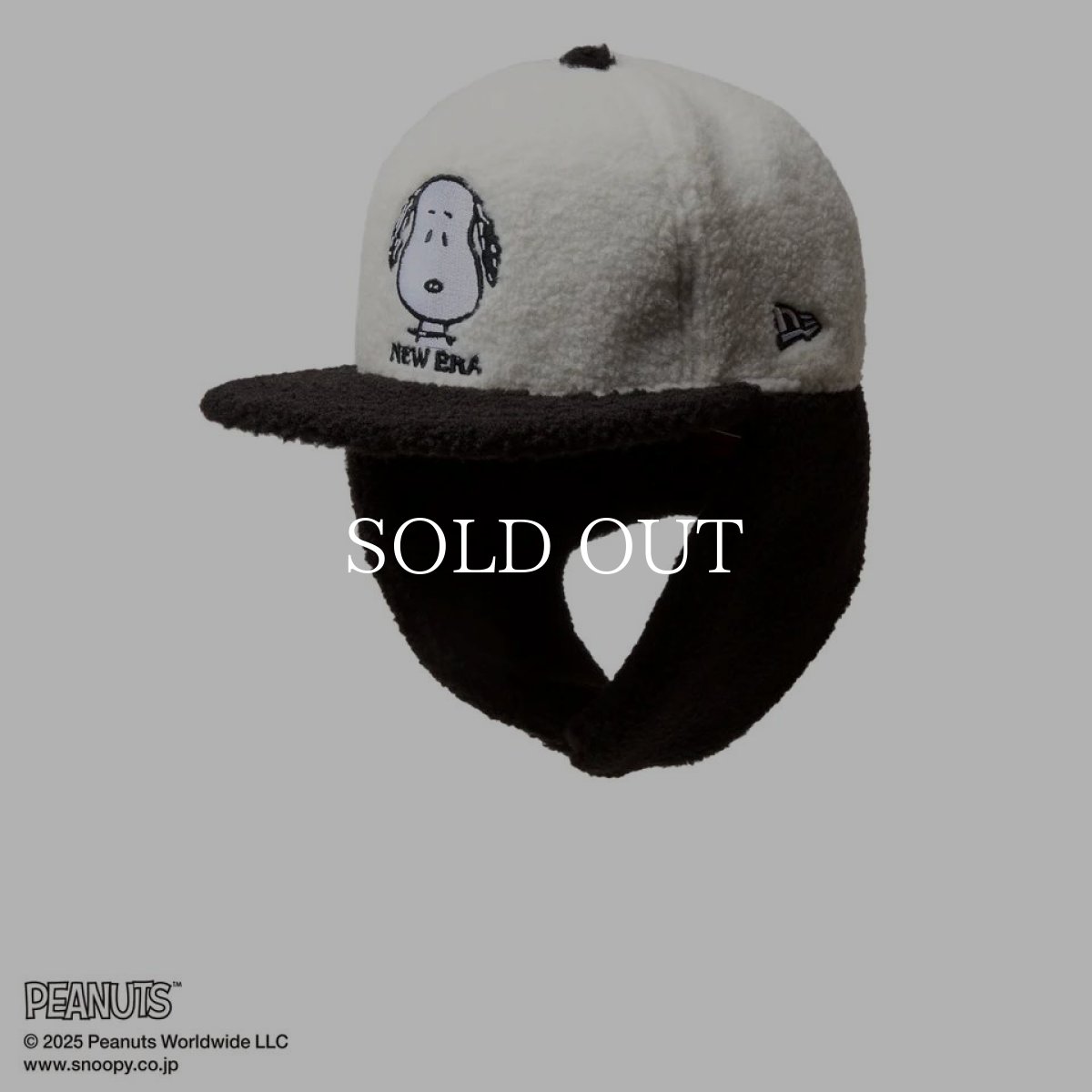 画像6: NEW ERA  59FIFTY Dog Ear ドッグイヤー PEANUTS ピーナッツ スヌーピー ホワイト ブラックバイザー (6)
