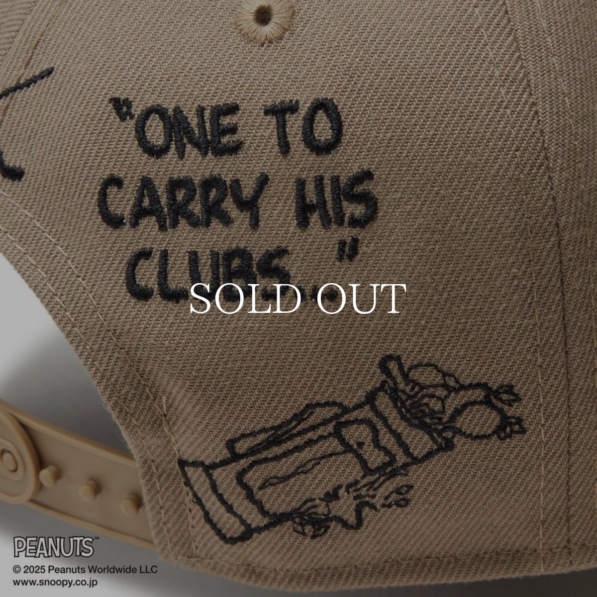 画像11: NEW ERA  【ゴルフ】 9FIFTY PEANUTS ピーナッツ メッセージ ブリティッシュカーキ (11)