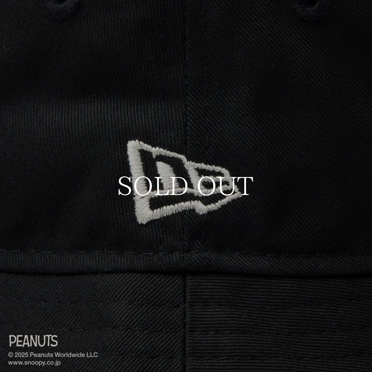 画像7: NEW ERA  バケット01 PEANUTS ピーナッツ レザーパッチ ブラック (7)