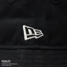 画像7: NEW ERA  バケット01 PEANUTS ピーナッツ レザーパッチ ブラック (7)