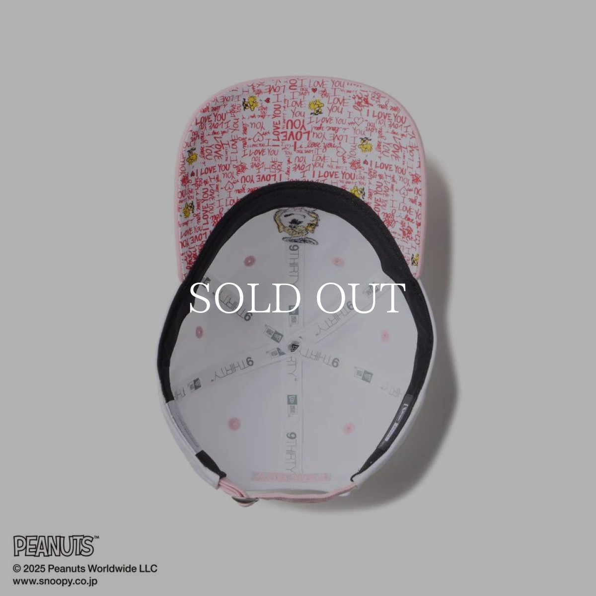 画像5: NEW ERA  9THIRTY PEANUTS ピーナッツ サリー・ブラウン ホワイト/ピンク (5)