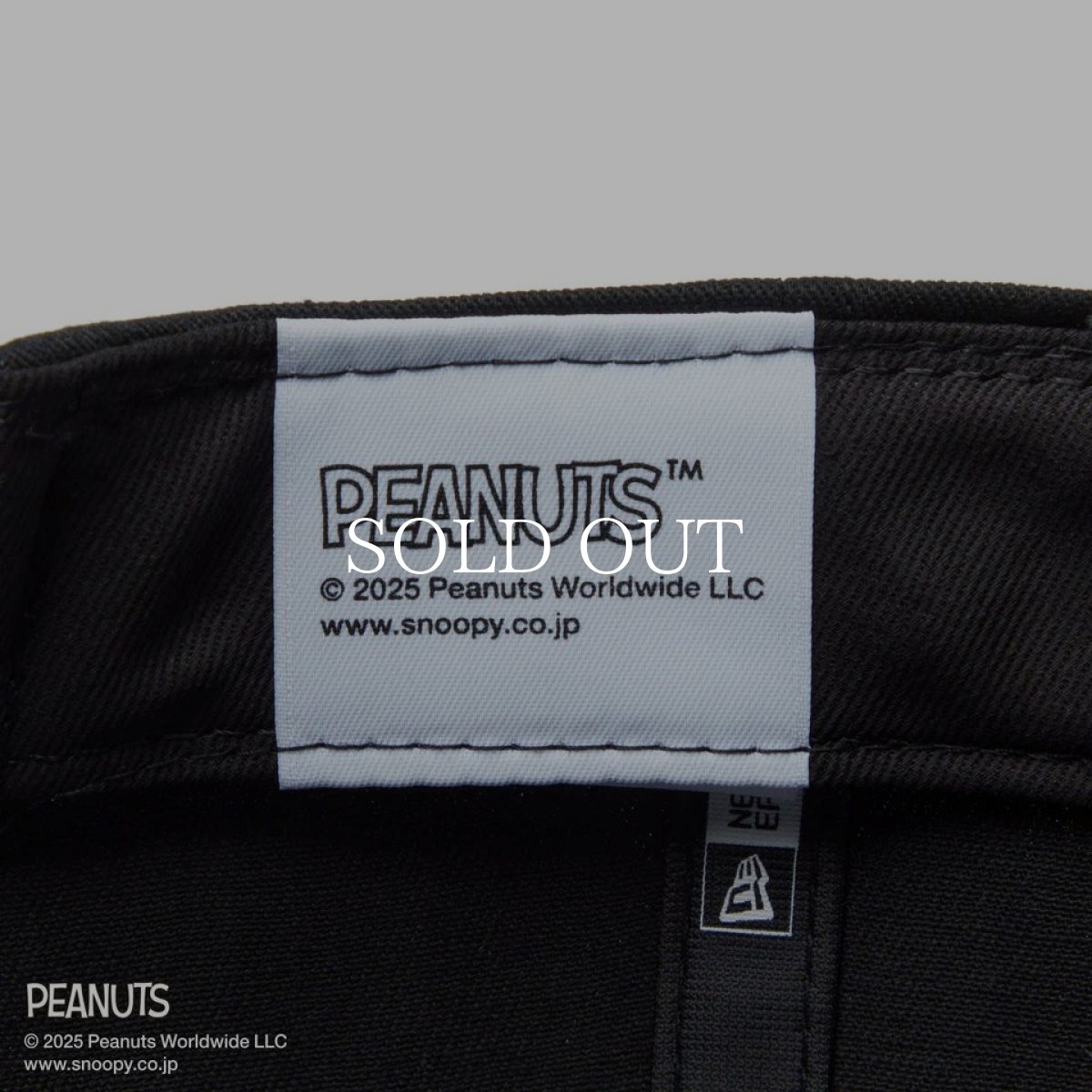 画像8: NEW ERA  9FORTY A-Frame PEANUTS ピーナッツ スヌーピー ホワイト/ブラック (8)